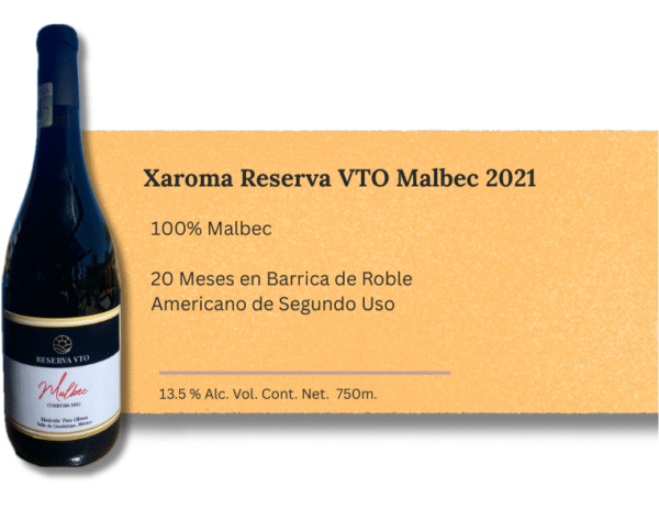 Xaroma Reserva VTO Malbec 2021
